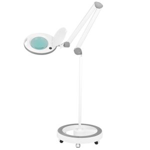 LED lupa s stojalom 6014 60/ bela