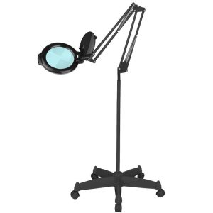 LED lupa Moonlight 8012 s stojalom/ črna