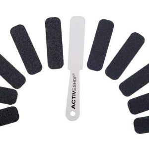 Kovinska pila za pedikuro + 10 brusilnih nastavkov - Trgovina s kozmetično opremo