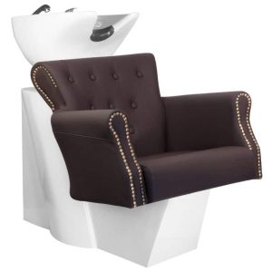 Frizerski umivalnik BER 8183/ rjavo-bel - Trgovina s kozmetično opremo