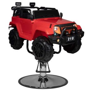 Otroški frizerski stol SUV-rdeč