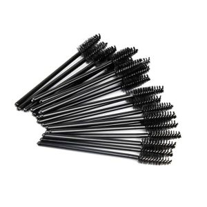 Krtačke za trepalnice (50kosov) črna