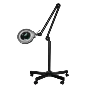 LED lupa S5 + LED nastavljivo stojalo/ črna