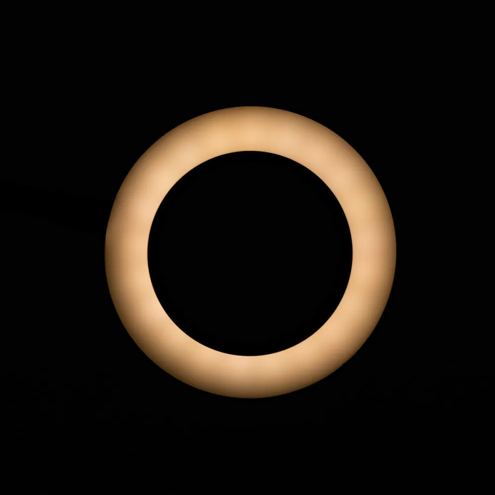 LED namizna lupa z vrtljivim kablom, črna - Trgovina s kozmetično opremo LED namizna lupa z vrtljivim kablom, črna - slika 3